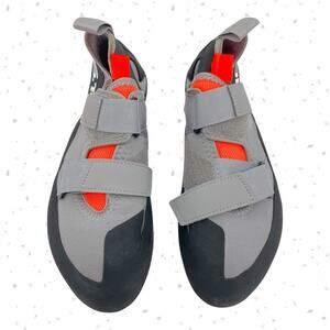 adidas Climbing Shoes Five Ten Kirigami Grey Orange Black Rock Gym EE8948 Size 9